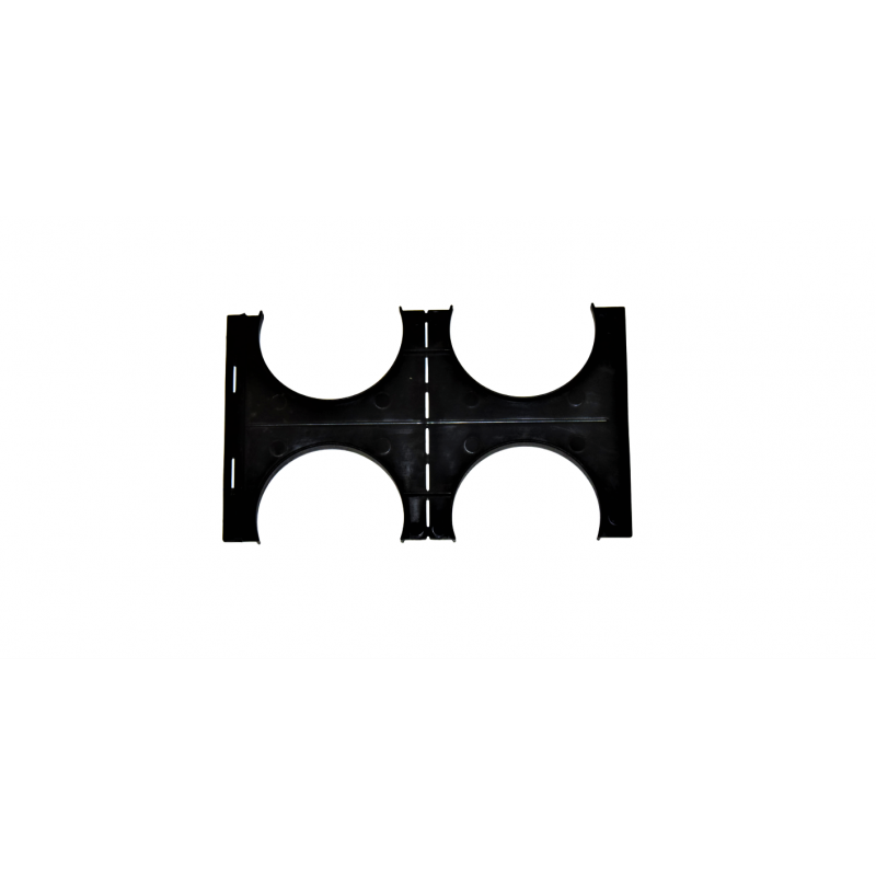 Peigne double tube Ø80 2x2