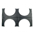 Peigne double tube