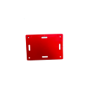 Etiquette de marquage 73.5x50.5 rouge Lot de 100