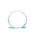 Cordon simple SC/APC-SC/APC SM 9/125µ G657A2 LSZH Ø1.6mm blanc 3.5ml